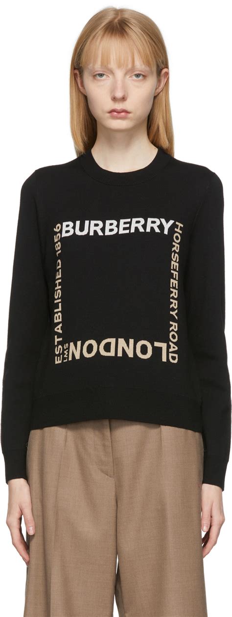 women's burberry sweatsuit|burberry oversized sweater.